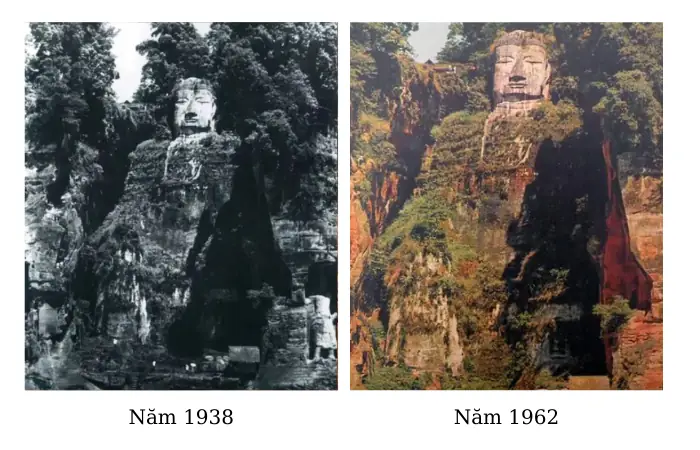 Với Niềm Tin Này, Nhà Sư Hải Thông Đã Đi Gây Quỹ Trong Thời Gian 20 Năm. Để Có Đủ Tiền Bắt Đầu Công Việc Của Mình. Theo Truyền Thuyết, Một Số Quan Chức Chính Quyền Địa Phương Muốn Chiếm Đoạt Số Tiền Lớn Của Hải Thông. Nhưng Nhà Sư Tuyên Bố Họ Có Thể Lấy Đi Con Mắt Của Ông Chứ Không Thể Cướp Số Tiền Quyên Góp Xây Tượng Phật.