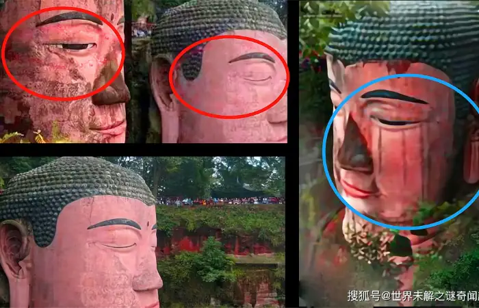 Tượng Lạc Sơn Đại Phật 4 Lần Rơi Lệ