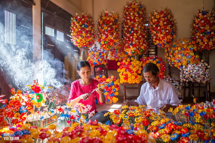 Hoa Giấy Thanh Tiên - Cung Đình Nguyễn