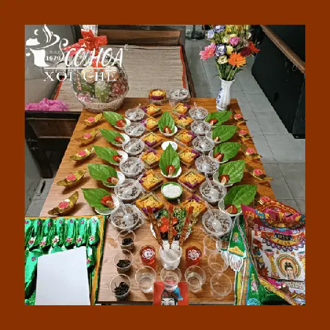 Mâm Cúng Mụ Chay Cho Bé Trai Bé Gái Gồm Những Gì - Xôi Chè Cô ...