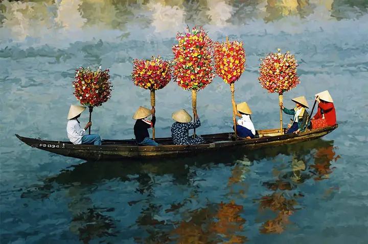 Hoa Giấy Thanh Tiên – Nét Đẹp Tâm Linh Xứ Huế