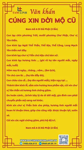 Cẩm Nang Toàn Tập Về Lễ Cúng Bốc Mộ: Thủ Tục, Mâm Cúng Và Bài Văn Khấn Chuẩn Xác