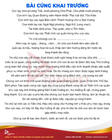 Cẩm Nang Toàn Tập Về Lễ Cúng Khai Trương Nhà Xưởng: Chuẩn Bị Trọn Vẹn, Đón Tài Lộc