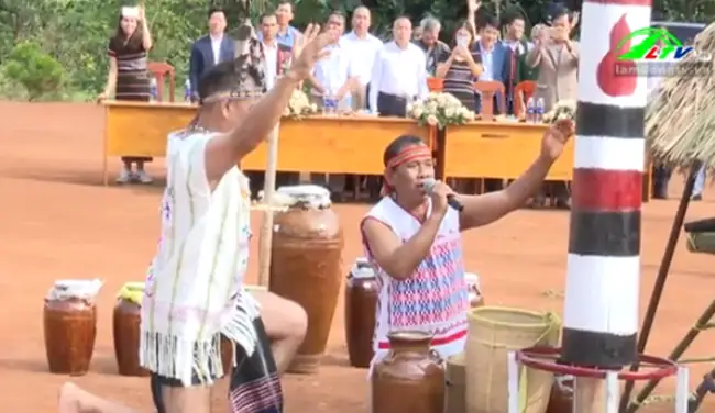 Bảo Lâm Tái Hiện Lễ Mừng Lúa Mới Của Dân Tộc Mạ