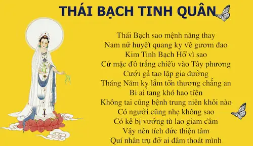 Những Tuổi Nào Bị Sao Thái Bạch Chiếu Mạng Năm 2018 Và Lễ Cúng ...