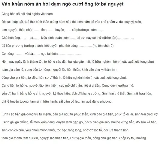 Văn Khấn Yết Cáo Gia Thần, Gia Tiên: