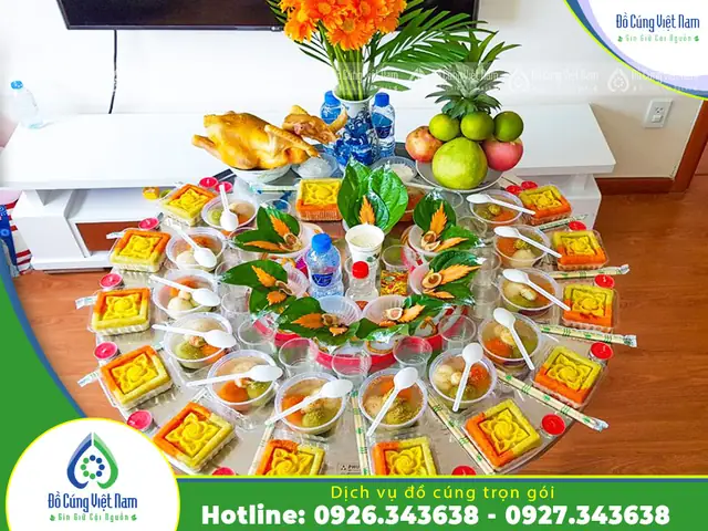 Mâm Cúng Mụ Đầy Tháng Cho Bé Gái Miền Bắc Đơn Giản Và Đầy Đủ Nhất