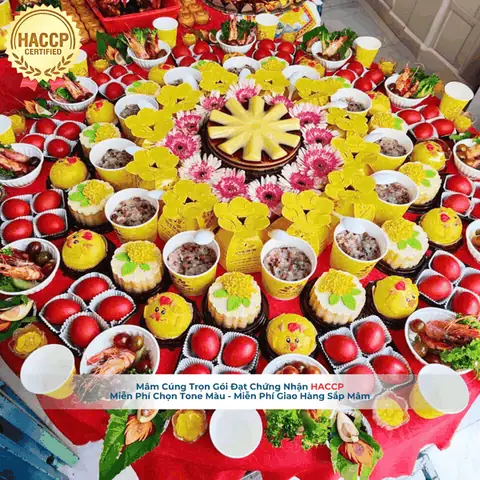 Mâm Cúng Đầy Tháng Truyền Thống Người Hoa