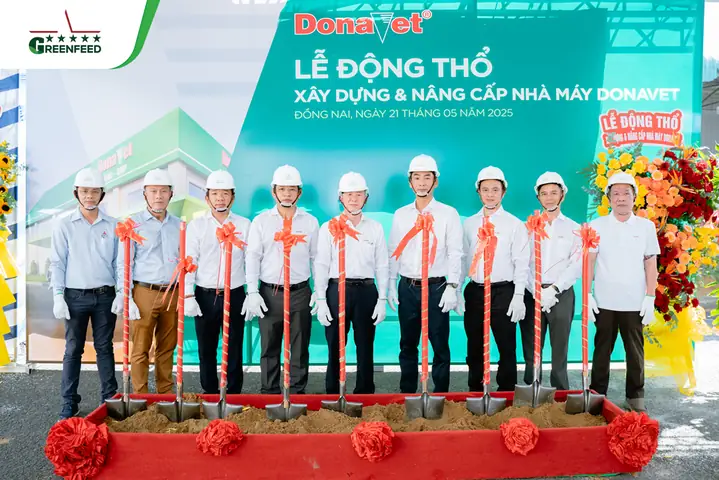Lễ Động Thổ Xây Dựng Và Nâng Cấp Nhà Máy Donavet ...