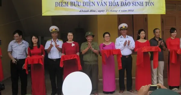 Khai Trương Điểm Bưu Điện Văn Hóa Đảo Sinh Tồn, Huyện Đảo ...