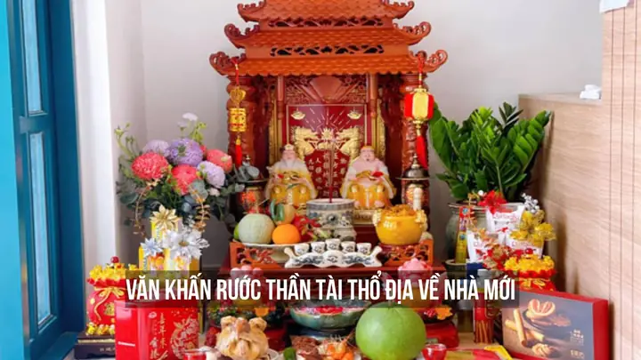 Cẩm Nang Chuẩn Bị Lễ Vật Cúng Rước Thần Tài Thổ Địa Và Bài Văn Khấn Chi Tiết