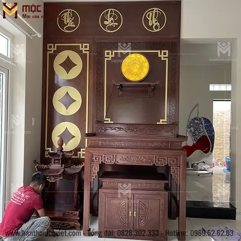 Thi Công Không Gian Thờ Phật Đẹp Cho Khách Hàng Tại Long An - Ban ...