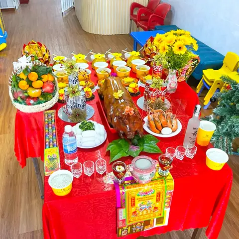 Mâm Cúng Về Văn Phòng Mới Hồng Phát Vpm-hp