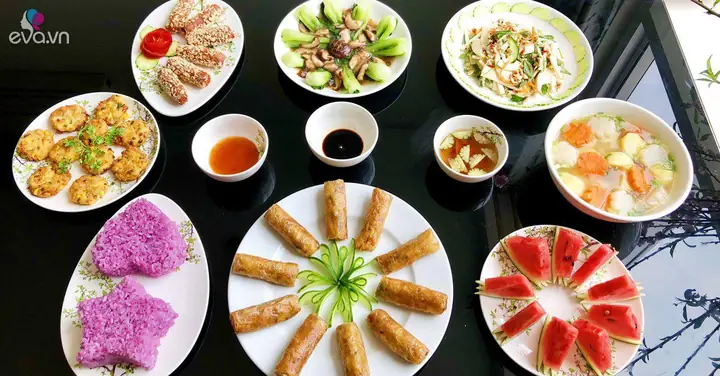 Mâm Cỗ Chay Cúng Rằm Tháng Giêng 10 Món Hấp Dẫn