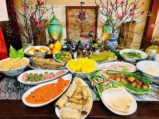 Mâm Cúng Giao Thừa Ngoài Trời, Trong Nhà Bắc Trung Nam Kèm Văn ...