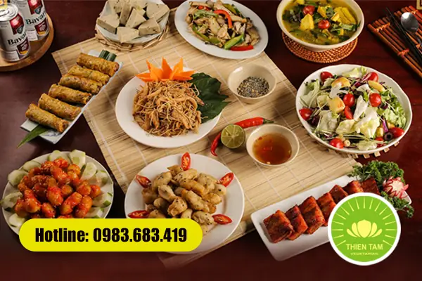 Thực Đơn Mâm Cỗ Chay Như Ý – Bình An & Thuận Hòa