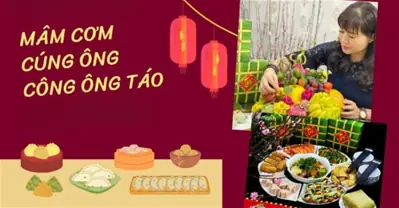 2024: Mâm Cơm Cúng Ông Công Ông Táo 3 Miền Đúng Nghi ...