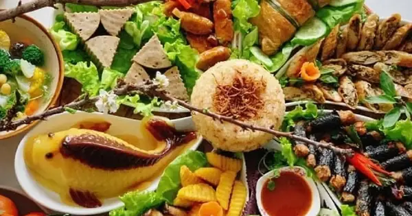 Mâm Cỗ Chay Cúng Ông Công Ông Táo Hút Khách, Giá Từ Vài Trăm ...