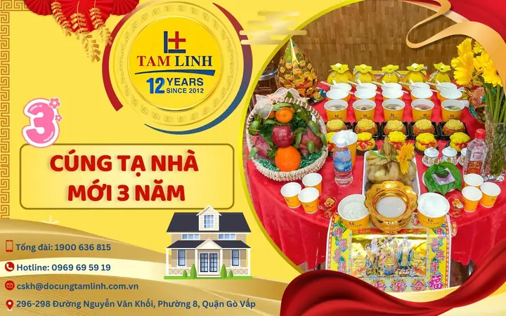 Văn Khấn, Lễ Vật Và Cách Cúng Tạ Nhà Mới 3 Năm Chi Tiết