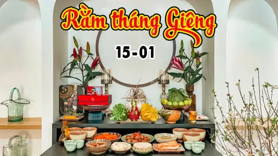 Mâm Cỗ Cúng Rằm Tháng Giêng Gồm Những Gì? Hướng Dẫn Chuẩn Bị ...