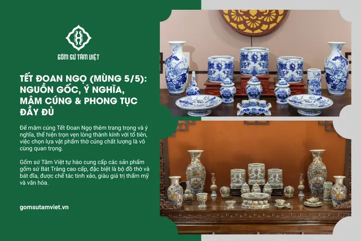 Bảng So Sánh Mâm Cỗ Cúng Tết Đoan Ngọ: Lễ Vật, Món Ăn & Nghi Thức