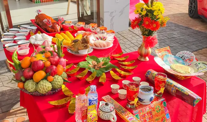 Cẩm Nang Chuẩn Bị Mâm Cúng Khai Trương Cửa Hàng Đầu Năm: Ý Nghĩa Và Quy Trình Chi Tiết