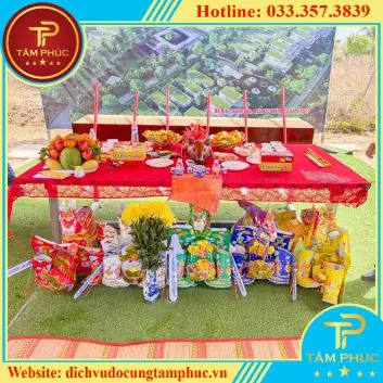 Mâm Cúng Khởi Công Công Trình: Cẩm Nang Chuẩn Bị Từ A-z Cho Gia Chủ