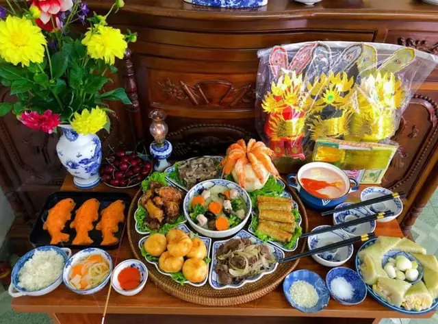 Nên Đặt Mâm Cơm Cúng Ông Công Ông Táo Ở Đâu?