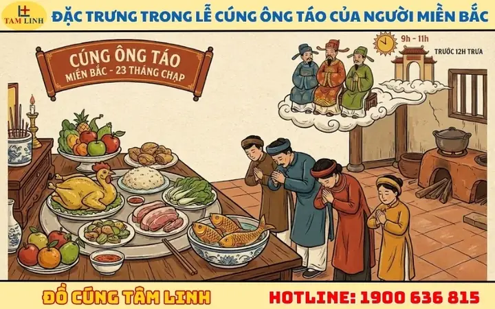 Cẩm Nang Chuẩn Bị Mâm Cúng Ông Táo Miền Bắc: Lễ Vật, Nghi Thức Và Lưu Ý Quan Trọng