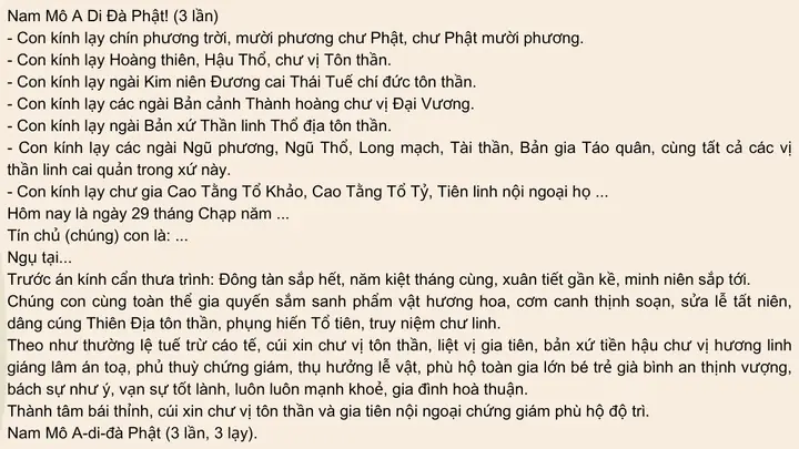 Mâm Cúng Tất Niên 2026: Cẩm Nang Chuẩn Bị Trọn Vẹn Ý Nghĩa Cho Năm Mới