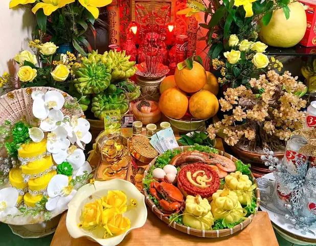 Cẩm Nang Chuẩn Bị Mâm Cúng Thần Tài Ngày Tết招财进宝, Chi Tiết Từng Bước