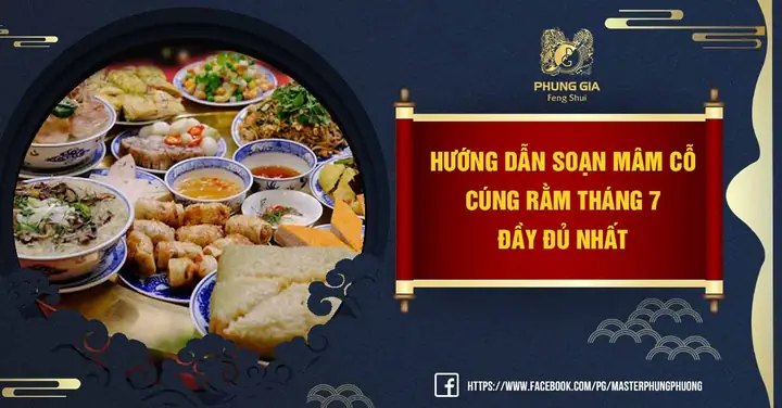[mới Nhất] Mâm Cúng Rằm Tháng 7: Lễ Vật, Cách Cúng Và Lưu Ý