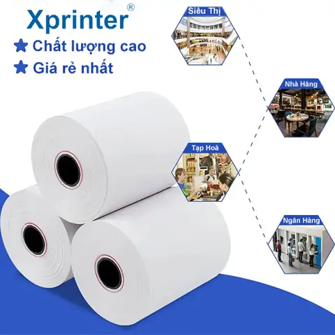 Giấy In Nhiệt Cho Máy Pos Cà Thẻ - Xprinter Việt Nam: Giá Rẻ, Miễn ...