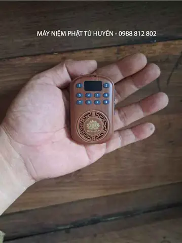 Máy Niệm Phật Mini Đeo Cổ 50 Giọng Niệm