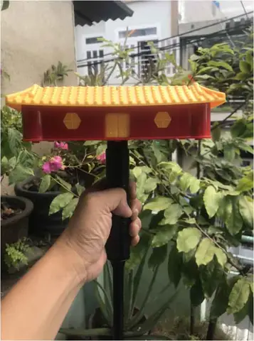 Máy Niệm Phật Ngoài Trời Hình Mái Chùa