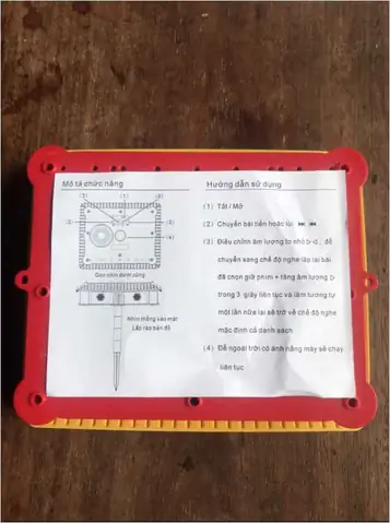 Cách Sử Dụng Máy Niệm Phật Năng Lượng Mặt Trời: