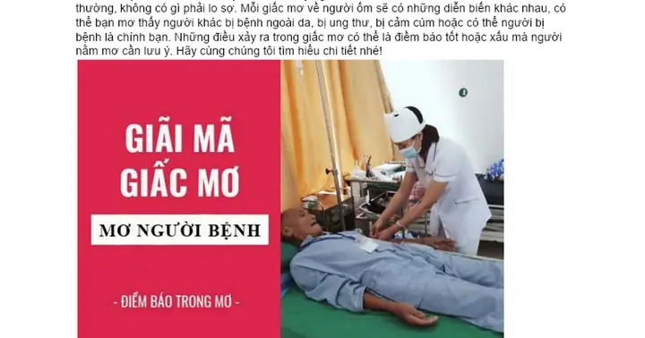 Giải Mã Giấc Mơ Thấy Người Khác Bị Bệnh Nặng: Điềm Báo, Tâm Lý & Con Số May Mắn