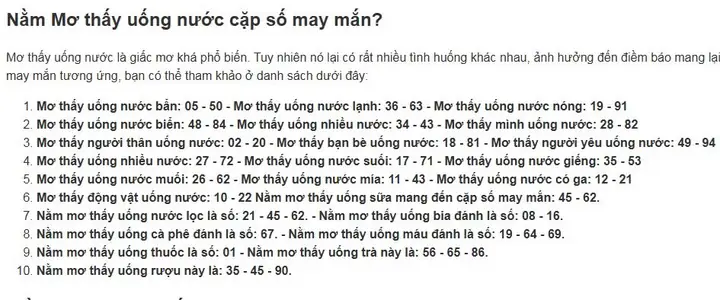 Giải Mã Ý Nghĩa Giấc Mơ Thấy Uống Nước Ngọt Và Con Số May Mắn Đi Kèm