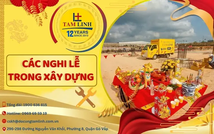 Các Nghi Lễ Trong Xây Dựng Khi Khởi Công Làm Nhà - Đồ Cúng Tâm Linh