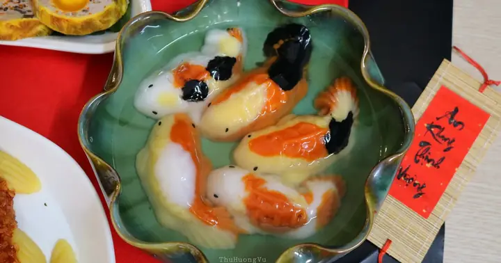 Chè Trôi Nước Cá Chép Cúng Ông Công Ông Táo Đẹp Như Tranh, Nhìn ...