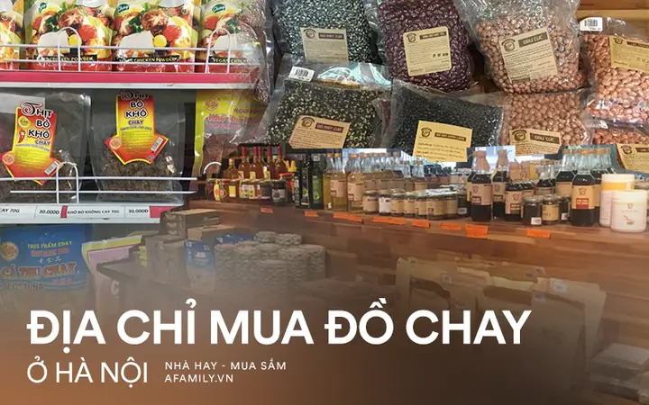 Địa Chỉ Mua Thực Phẩm Chay Ngon - Bổ - Rẻ Cần “bỏ Túi” Cho Ngày Rằm Tháng 7 Ở Hà Nội