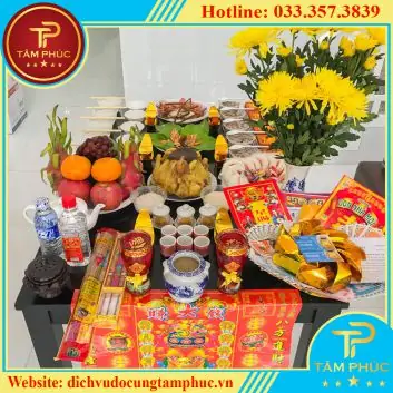 Mâm Cúng Về Nhà Mới