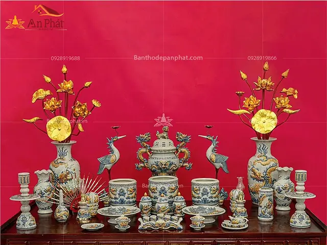 Top 10 Kinh Nghiệm Chọn Mua Đồ Thờ Cúng Gia Tiên Bát Tràng Chuẩn Tâm Linh