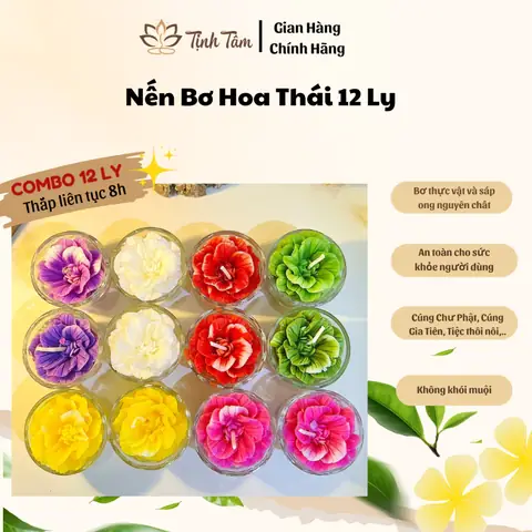 Nến Bơ Cúng Gia Tiên Chất Lượng Cao, An Toàn Cho Sức Khỏe
