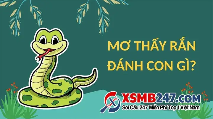 Nằm Mơ Thấy Rắn Cắn Người Thân Đánh Con Gì