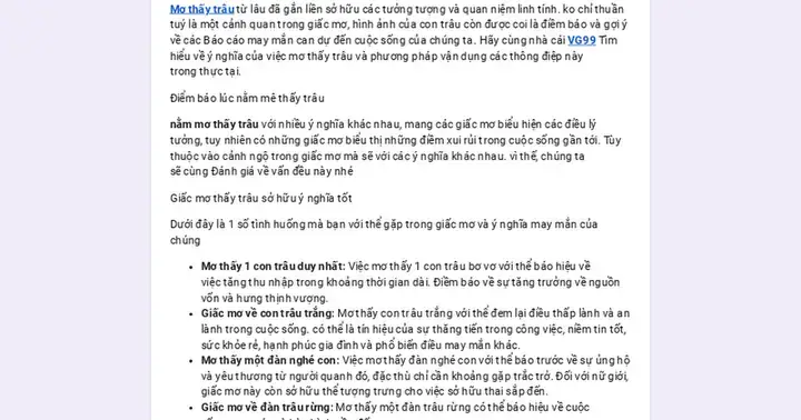 Nằm Mơ Thấy Trâu Đánh Con Gì? Giải Mã Chi Tiết Điềm Báo & Con Số May Mắn