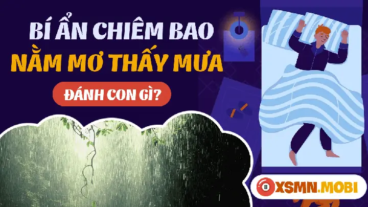 Nằm Mơ Thấy Trời Mưa Đánh Số May: Giải Mã Chi Tiết Và Các Con Số Chuẩn Xác