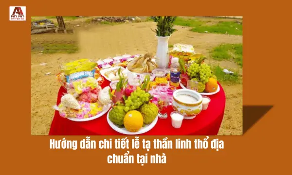 Văn Khấn Tạ Thần Linh – Thổ Địa Tại Nhà Đúng Nghi Lễ