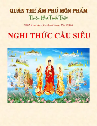 Nghi Thức Cầu An Cầu Siêu Sám Hối Cúng Ngọ: Hướng Dẫn Chi Tiết Từ A-z