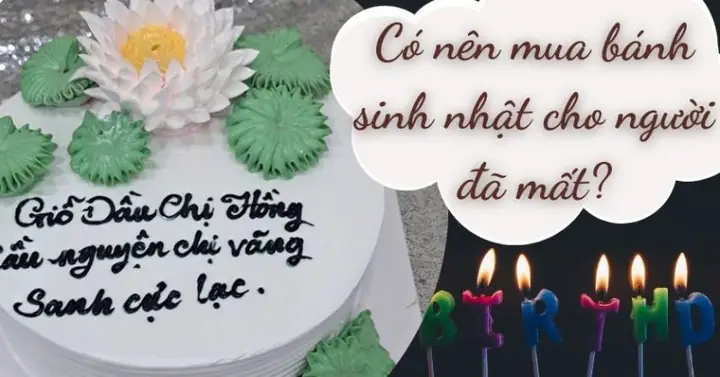 Nên Cúng Bánh Kem Cho Người Đã Khuất Không? Ý Nghĩa Và Những Điều Cần Biết